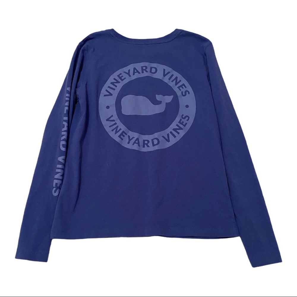 Vineyard Vines Blue Long-sleeve Tshirt Size Small